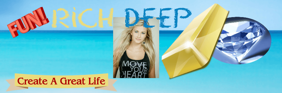 Rich Deep Lifestyle Website Header