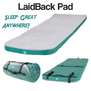 Laid Back Pad Memory Foam Camping Mattress